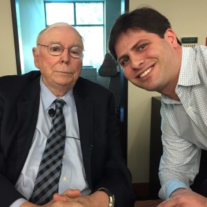 Charlie Munger and Adam Blum